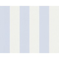 Tapeta 3140-24 Biało Błękitne Pasy