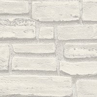 Tapeta 6623-16 Białe Kremowe Cegły