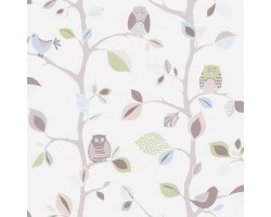 Tapeta 8563-33 Pastelowe Sówki