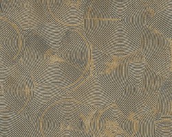 Tapeta 37900-3 Złote Brązowe Koła