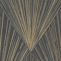 Tapeta 37864-4 Złote brązowe wzory Art Deco