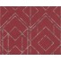 Tapeta 37869-2 Czerwona Graficzna Mozaika