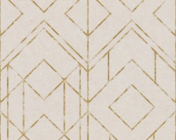 Tapeta 37869-3 Złote Graficzna Mozaika