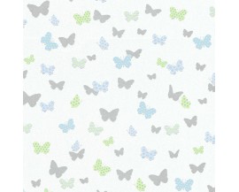 Tapeta 36933-3 Niebieskie Motylki