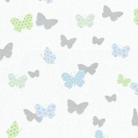 Tapeta 36933-3 Niebieskie Motylki